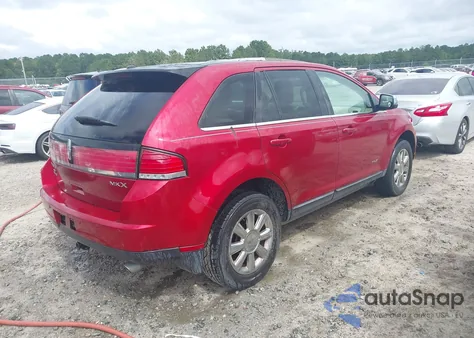 2007 Lincoln Mkx z USA, uszkodzony, nr VIN 2LMDU68C87BJ21620